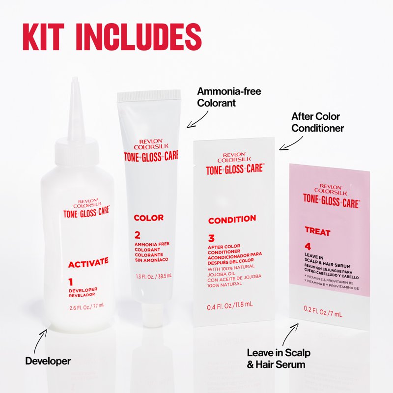 Demi-Permanent Hair Color - Multiple Shades, Up to 28 Washes - Vegan & Ammonia-Free