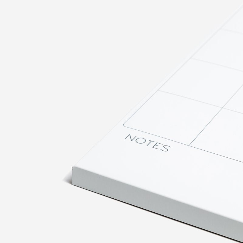 Magnetic Dry Erase Calendar Board 14x14 White Frameless Office Home