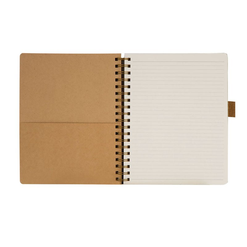 Double Wire Spiral Bound Artist Sketchbook - 270 Pages, 9.84x7.48", Leatherette Cover