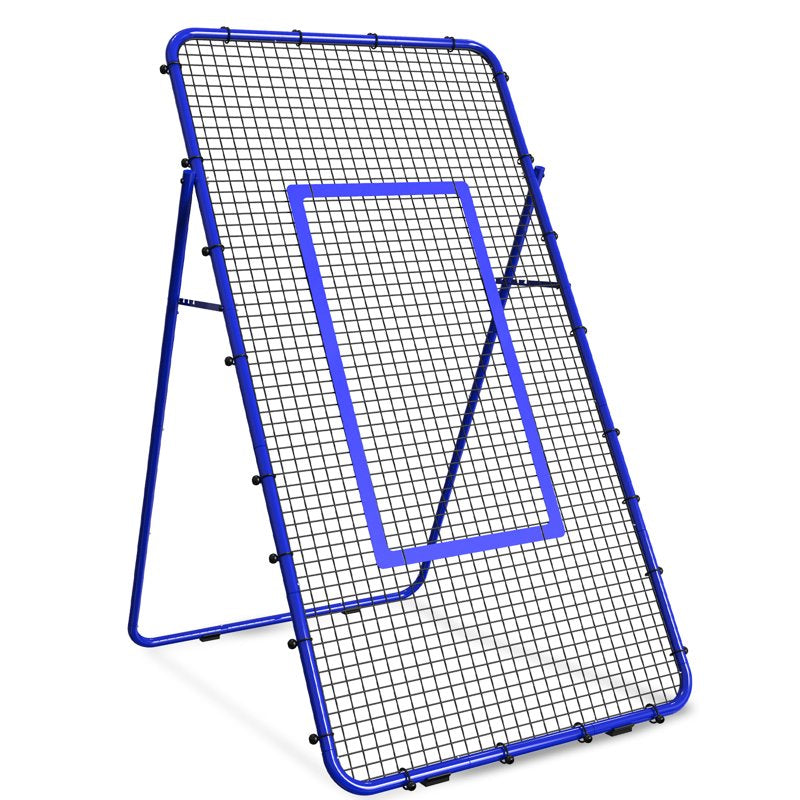 7x4 FT Adjustable Sports Rebounder Net for Volleyball Soccer Baseball Tennis Training