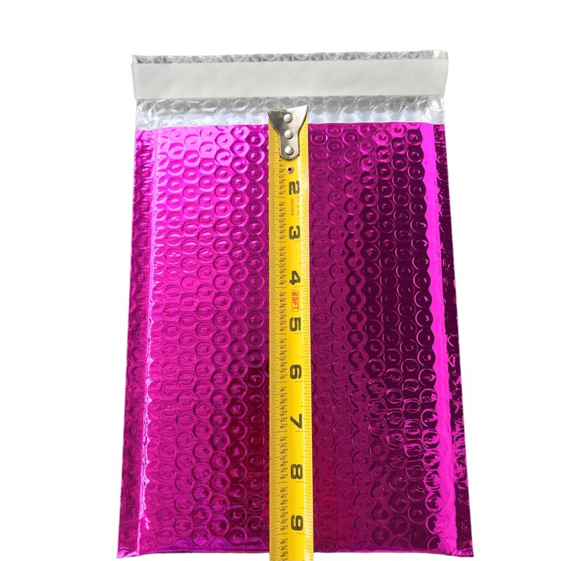 6x9 Magenta Bubble Mailers - 5 Padded Self-Sealing Envelopes