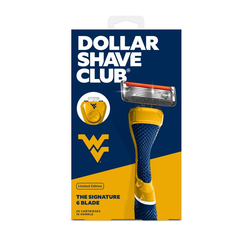 6-Blade Razor Starter Set with Diamond Grip Handle for Men & Women