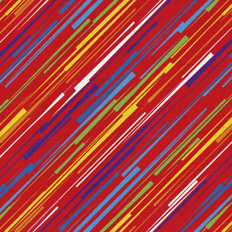 Primary Colors Cotton Fabric Bundle - Precut 18x21 Inches, 5 Pack