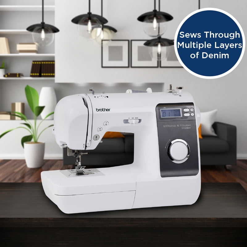 Heavy-Duty Sewing Machine with Metal Frame - Versatile for Light to Heavy Fabrics