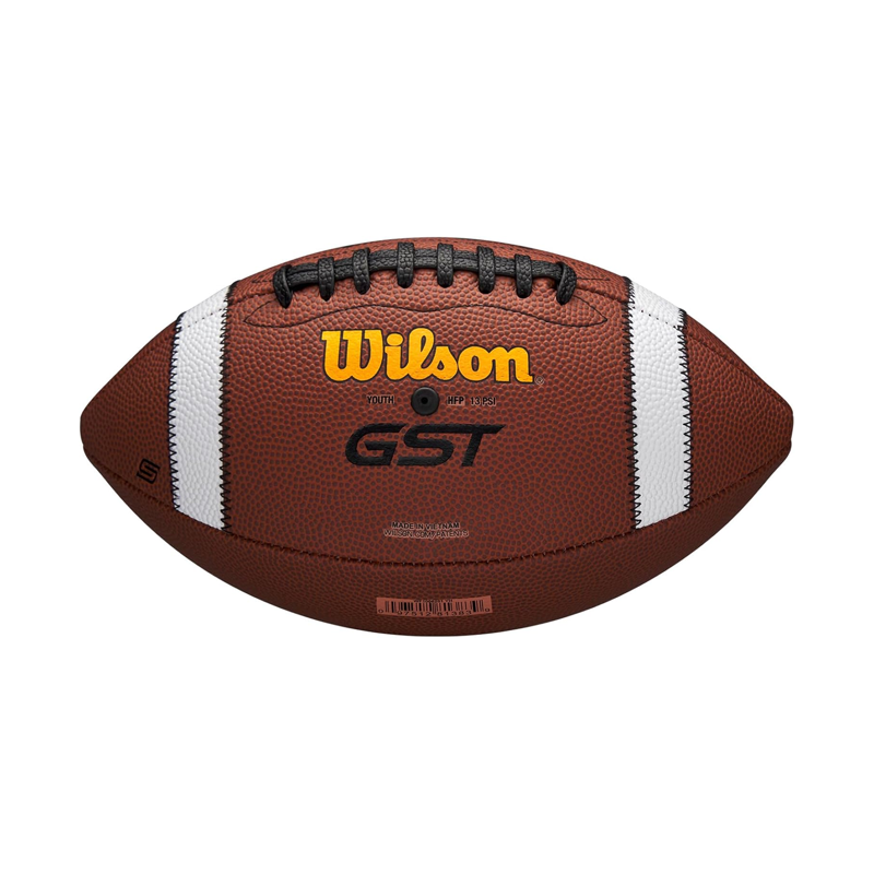 Wilson GST SpeedSkin Official Size Football - Brown for Practice & Game