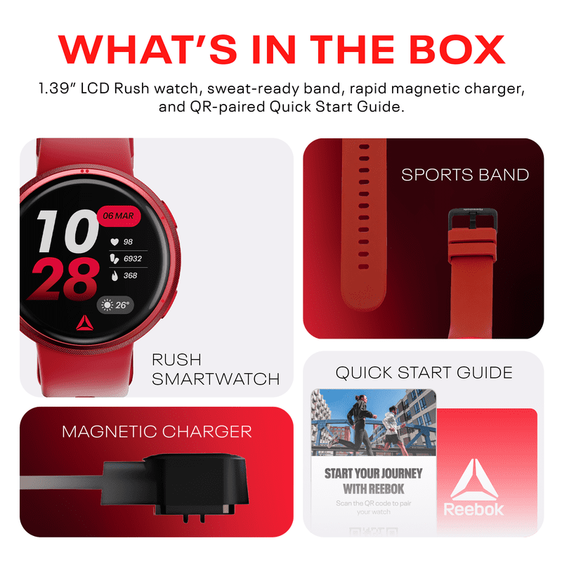 Waterproof Fitness Tracker Smartwatch with Heart Rate, SpO2, GPS & 80+ Sports Modes