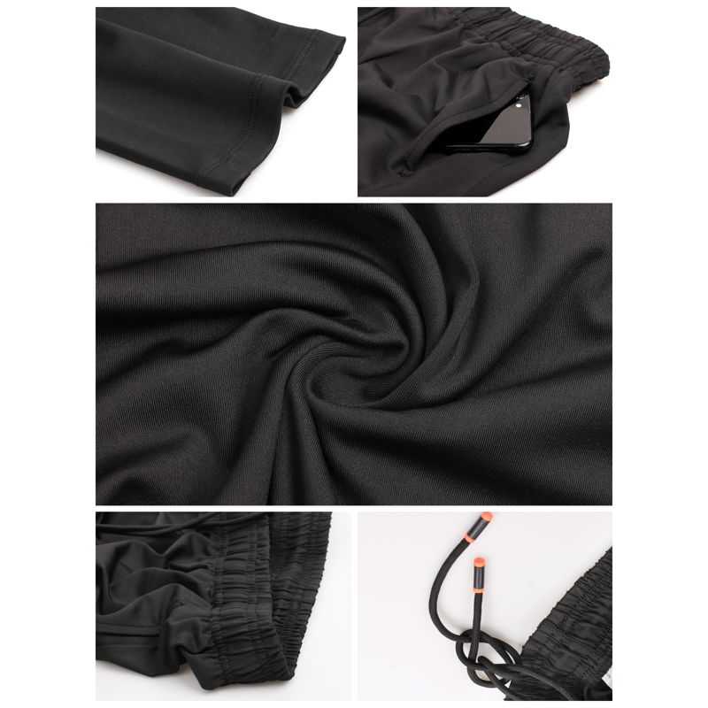 Men's Athletic Sweatpants with Pockets - Relaxed Fit, Quick-Drying, 4-Way Stretch