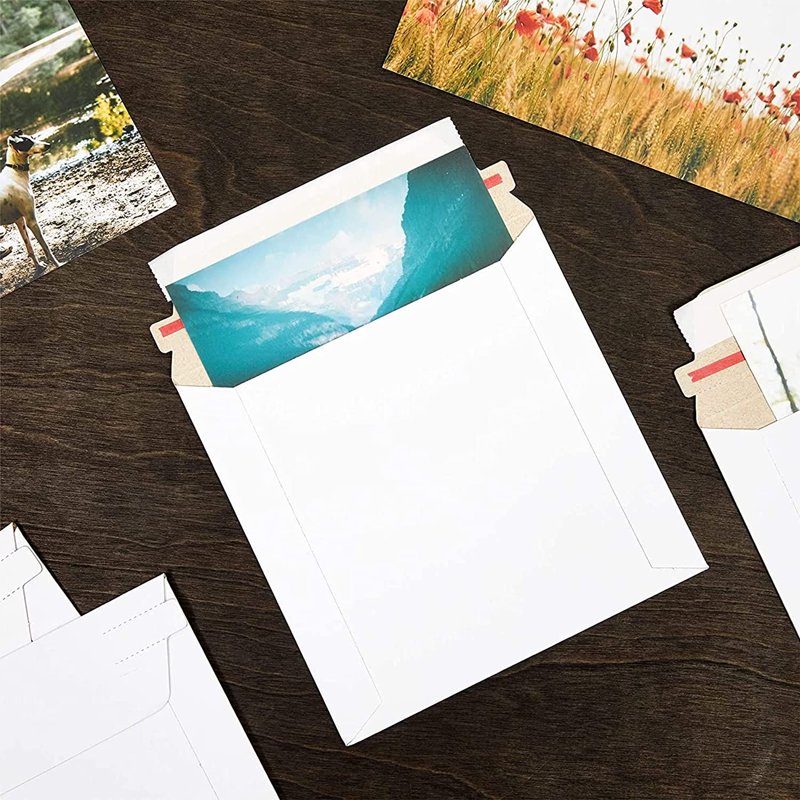 Proline 6x8 Rigid Photo Shipping Flats Cardboard Envelopes - 10 Pack
