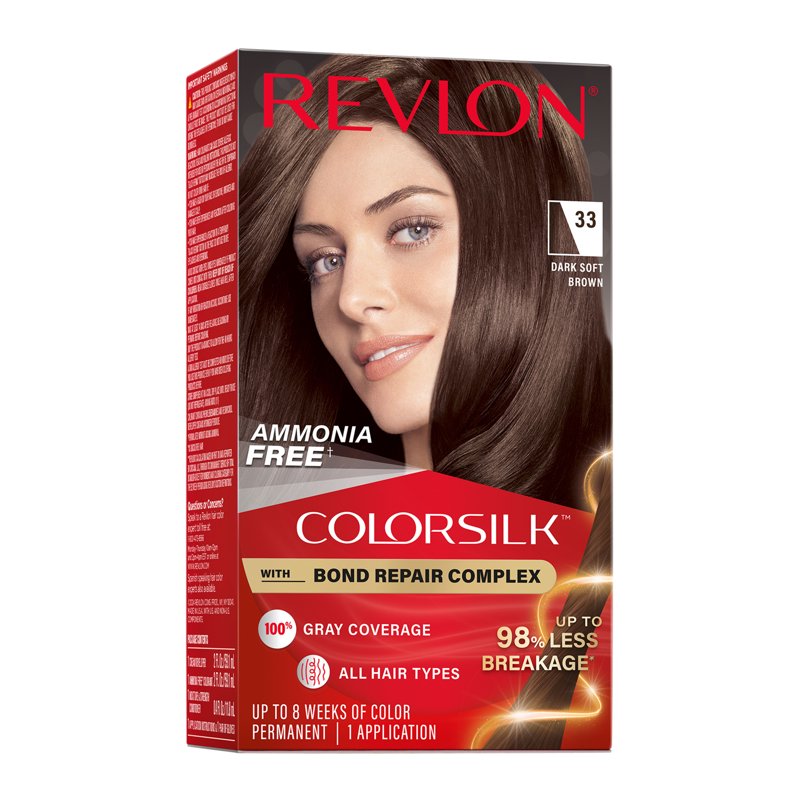 (3 Pack) Revlon ColorSilk Permanent Hair Color - Bond Repair & Vibrant Shades