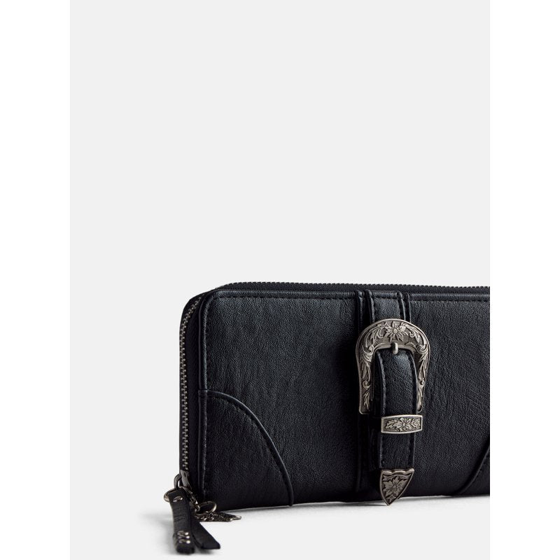 Women's Zip Around Wallet with Card Slots & Bill Pockets - Stylish & Functional