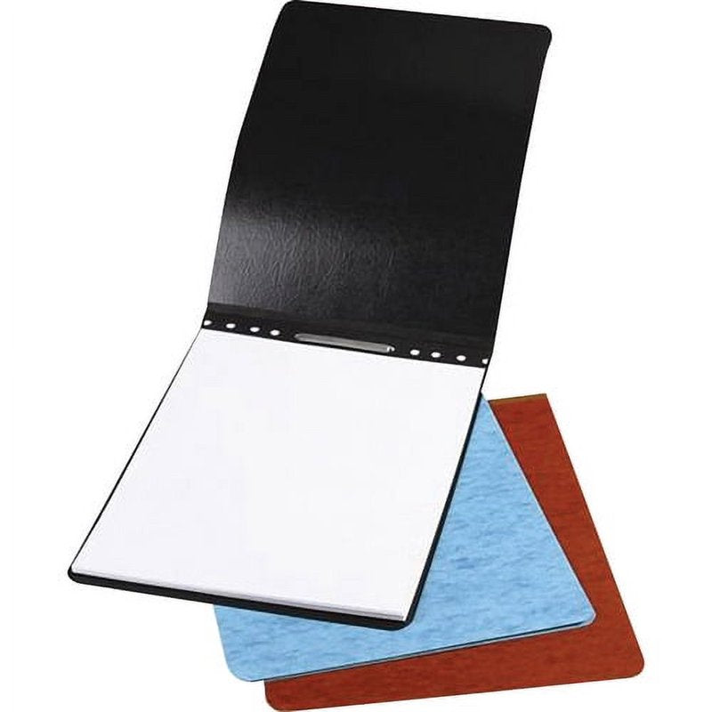 8.5 x 11 Pressboard Report Cover with Steel Fastener - Black
