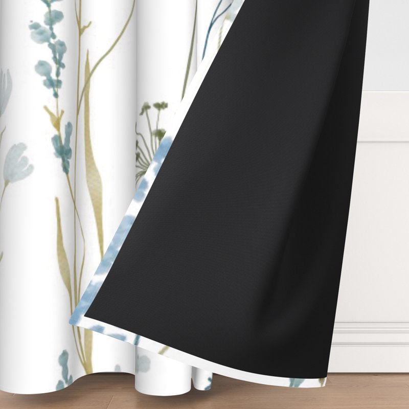 Minimalist Blackout Curtains for Living Room - Privacy & Thermal Insulation, 2 Panels