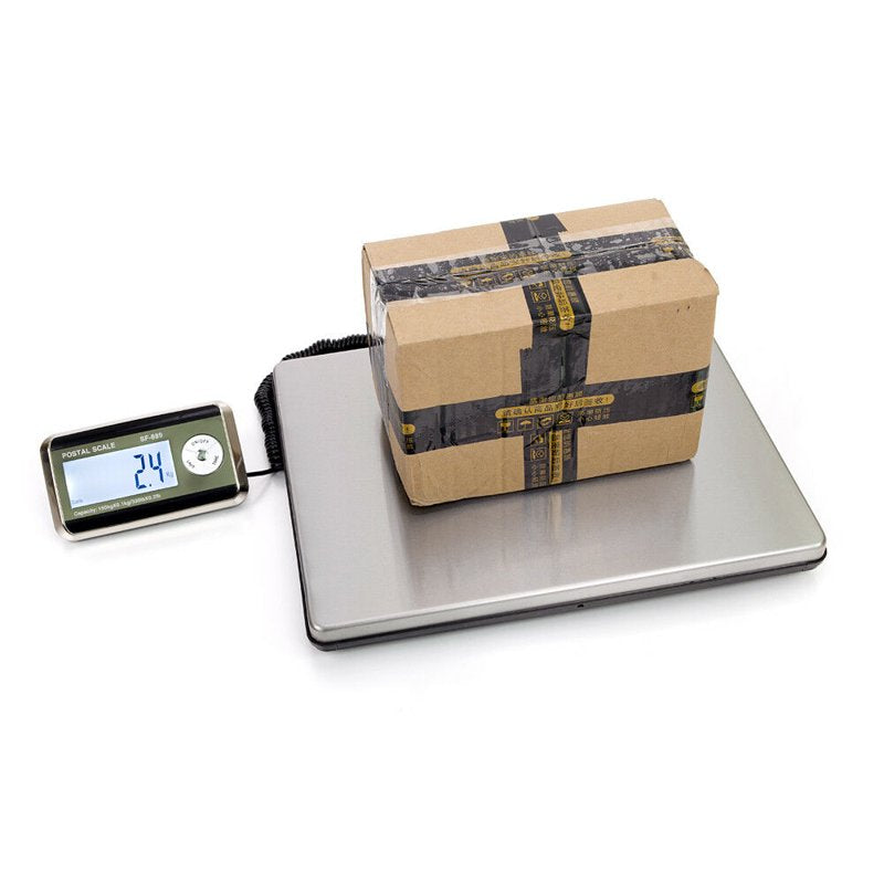 Digital Postal Scale 440lbs Capacity Compact Shipping Weighing Platform