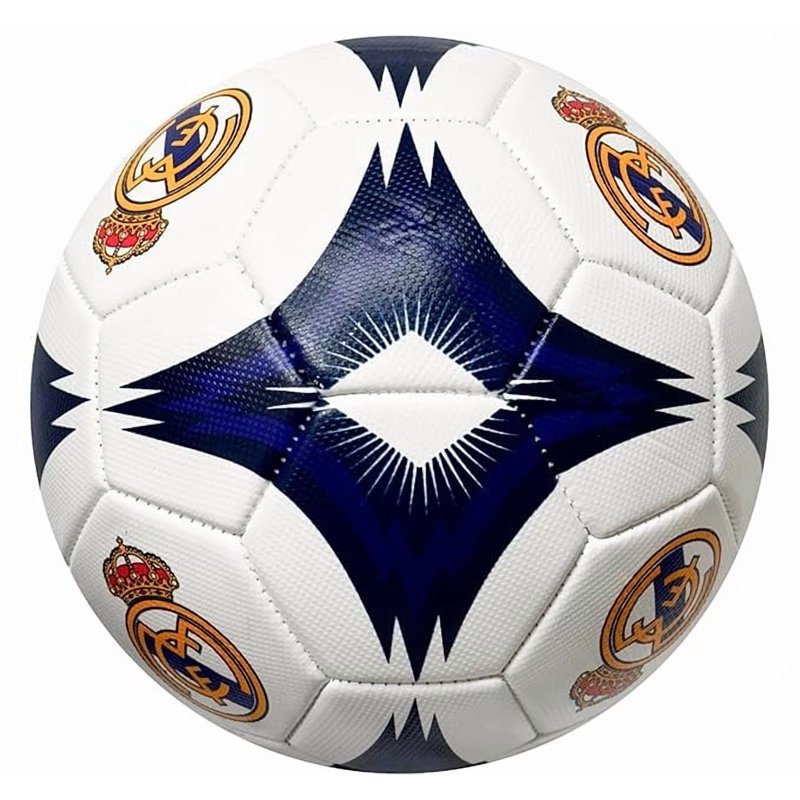 Size 5 Real Madrid Soccer Ball - White/Blue Official Licensed Variation 5