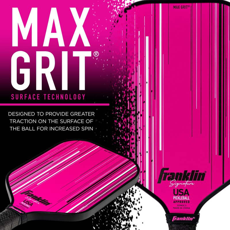 Pro Signature Pickleball Paddle - 13mm Poly Core, Pink