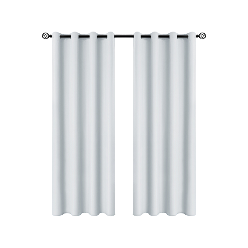 Blackout Curtains with Grommet Top - Thermal Insulated Noise Reducing Drapes for Bedroom & Living Room
