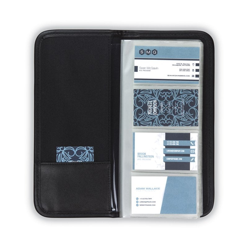 Professional Business Card Organizer Holds 160 Cards - Multiple Pack Sizes