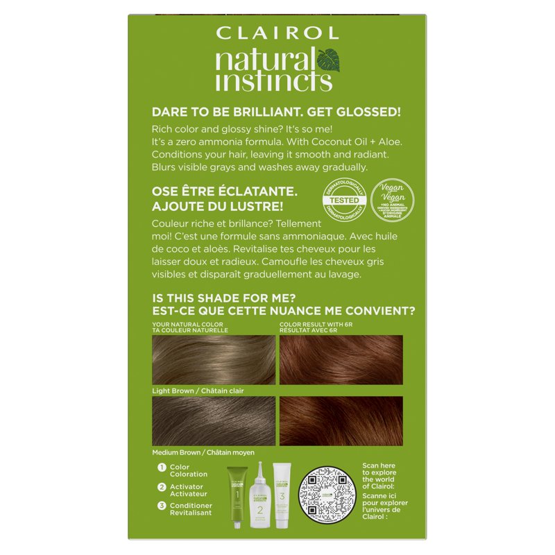 Natural Instincts Demi-Permanent Hair Color Creme - Multiple Shades