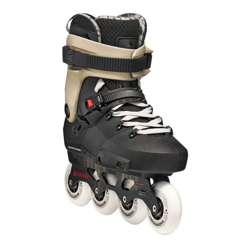 Inline Skates for Men - Twister XT Black, Sand & Red, Size Options