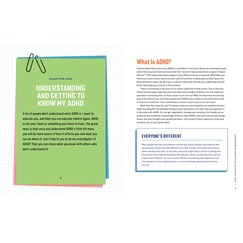 Kids ADHD Workbook for Self-Regulation and Focus - Fun Activities for Ages 7-12