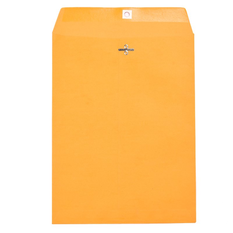 Office Envelopes 9x12 Inches Kraft Clasp Envelopes 25 Pack Document Storage