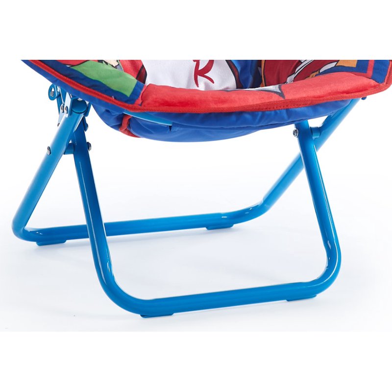 Ryan's World 19" Saucer Chair - Red, Blue, Multicolor Variation Included (Toddler Armless)