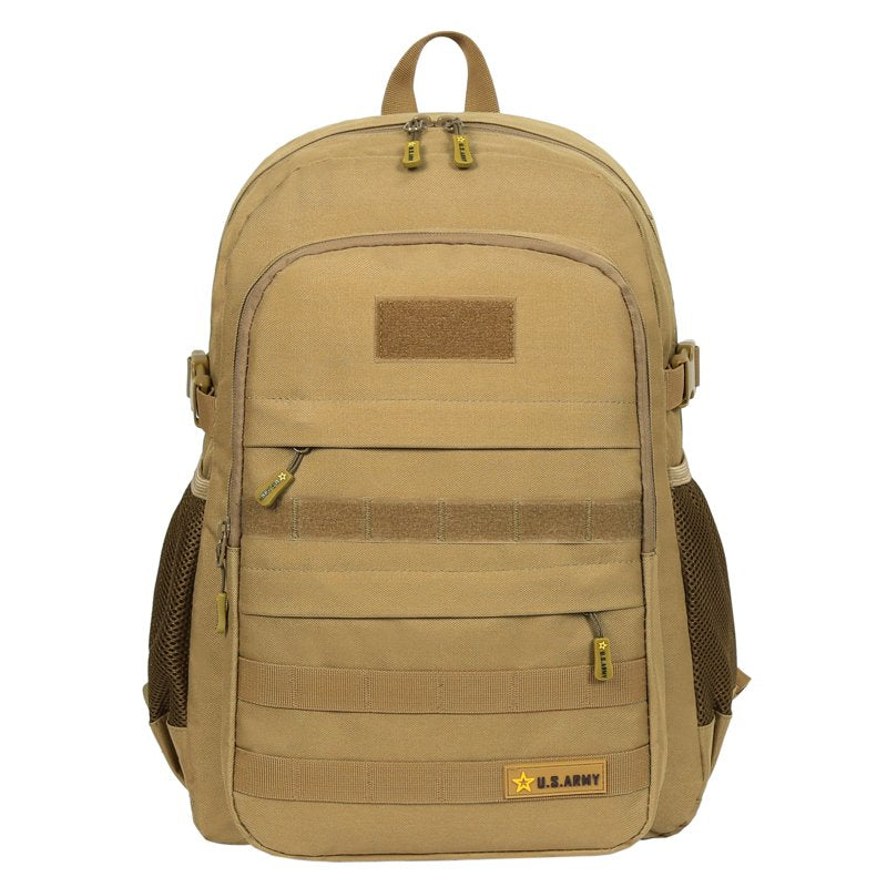 Tactical Laptop Backpack with MOLLE Webbing 22L Water-Resistant Military-Style