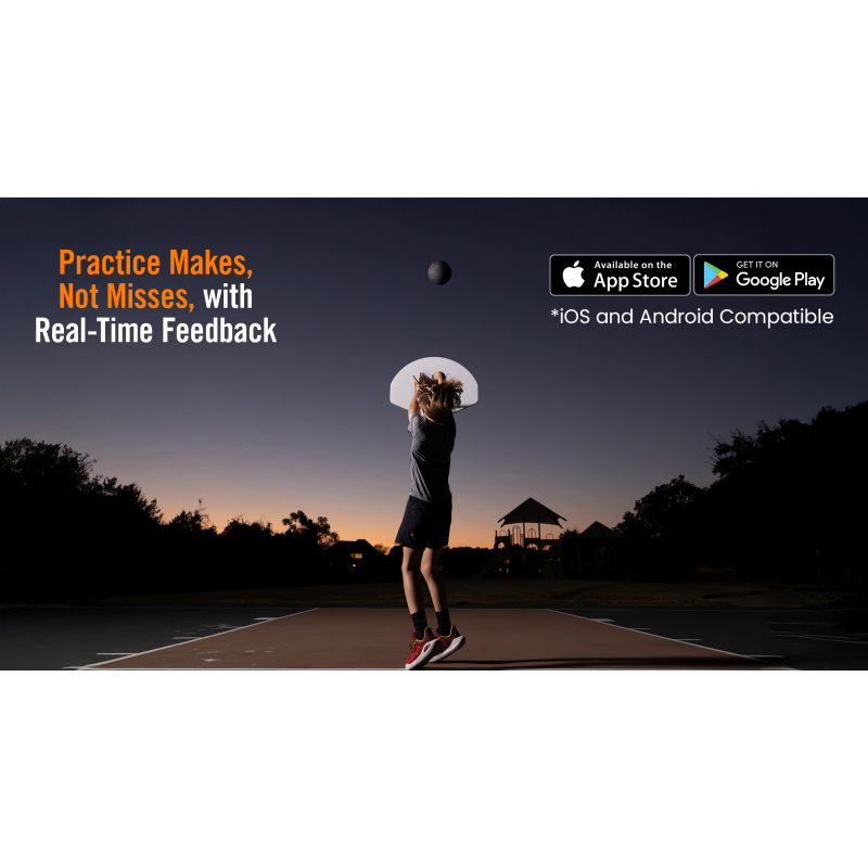 Smart Basketball with App Subscription Bundle for All Surfaces - Size 6/7 Options