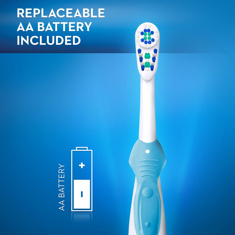 (2 Pack) Oral-B Deep Clean Replacement Toothbrush Heads - Compatible with Battery-Powered Electric Toothbrushes