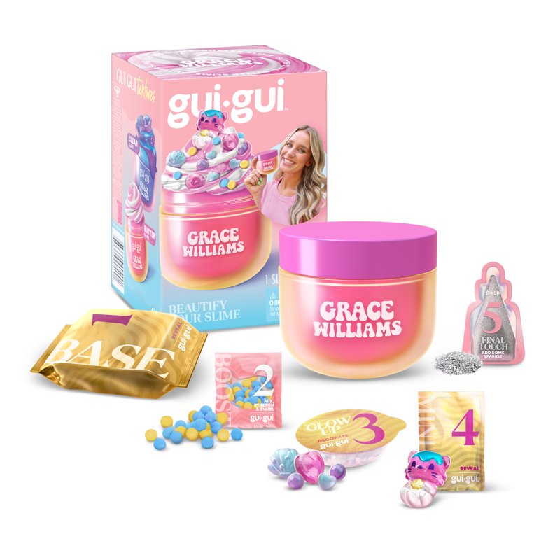 Gui Gui by Grace Williams Slime Kit with Charms & Scented Options - Ages 6+