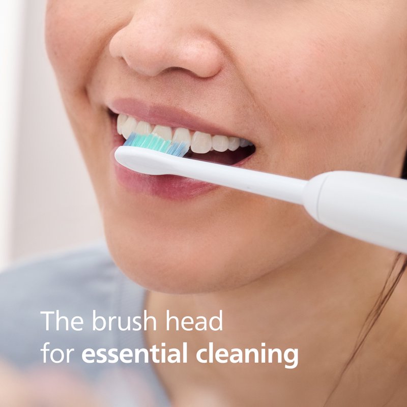 Electric Toothbrush Replacement Heads - Contoured Bristles for Philips Sonicare, 6 Pack