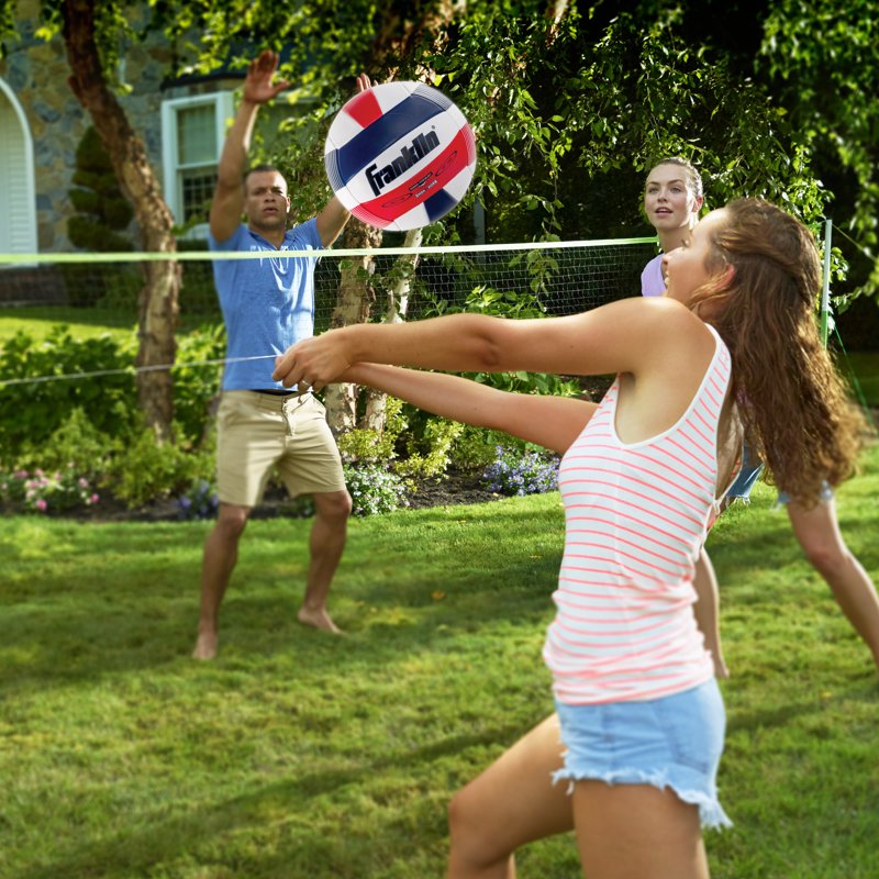 Soft Spike Volleyball - Indoor & Outdoor Play Ball for Kids, Teens, Adults