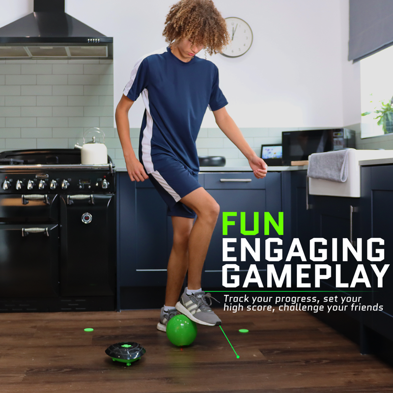 Smart Ball Indoor Soccer Bot with Score Tracker | 3 Speed Modes