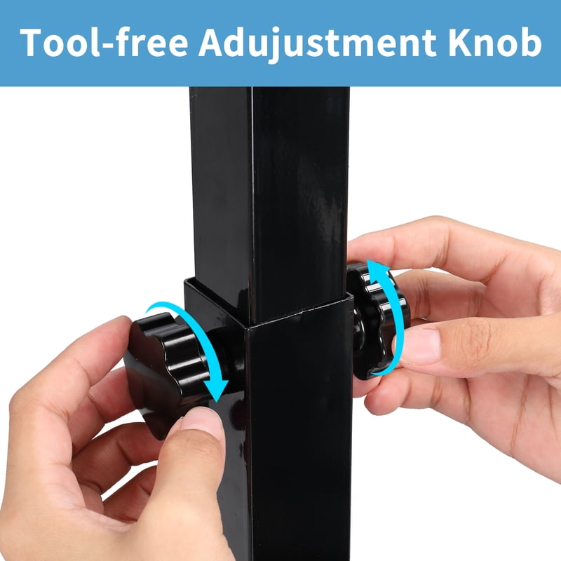 Portable Pool Basketball Hoop with Adjustable Height for Indoor & Outdoor Play