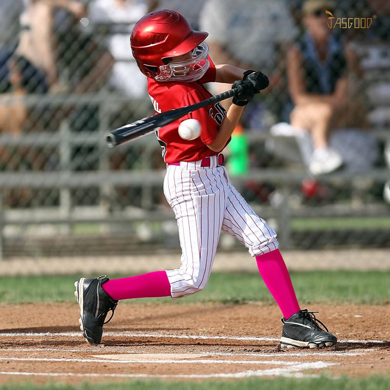 Unisex Knee High Baseball Softball Socks - Youth & Adult Over-The-Calf Sports Socks