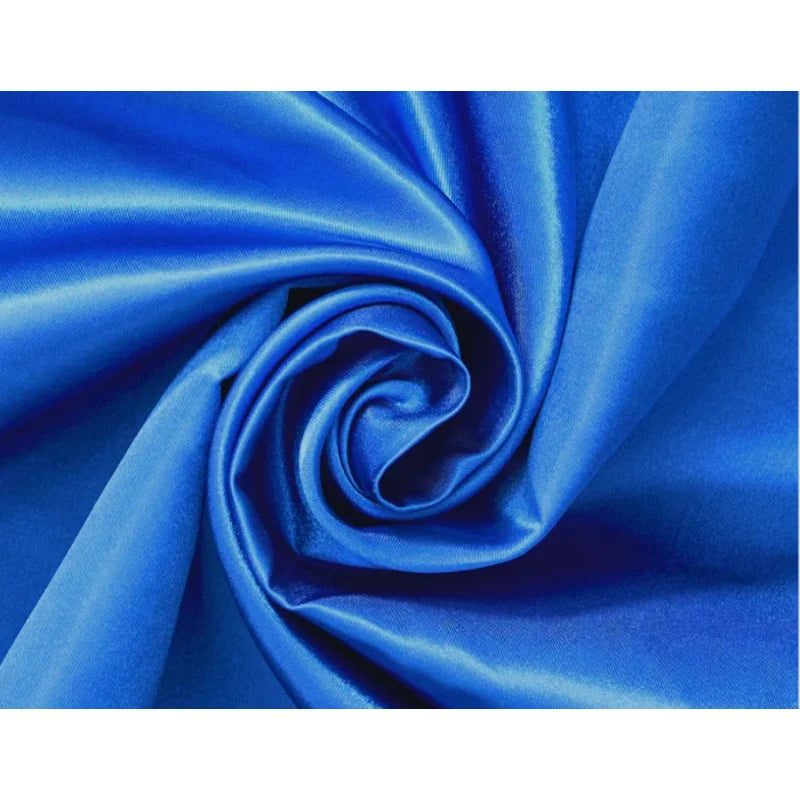 Semi-Sheer Faux Silk Window Curtains 2-Pack - Light Filtering & Privacy