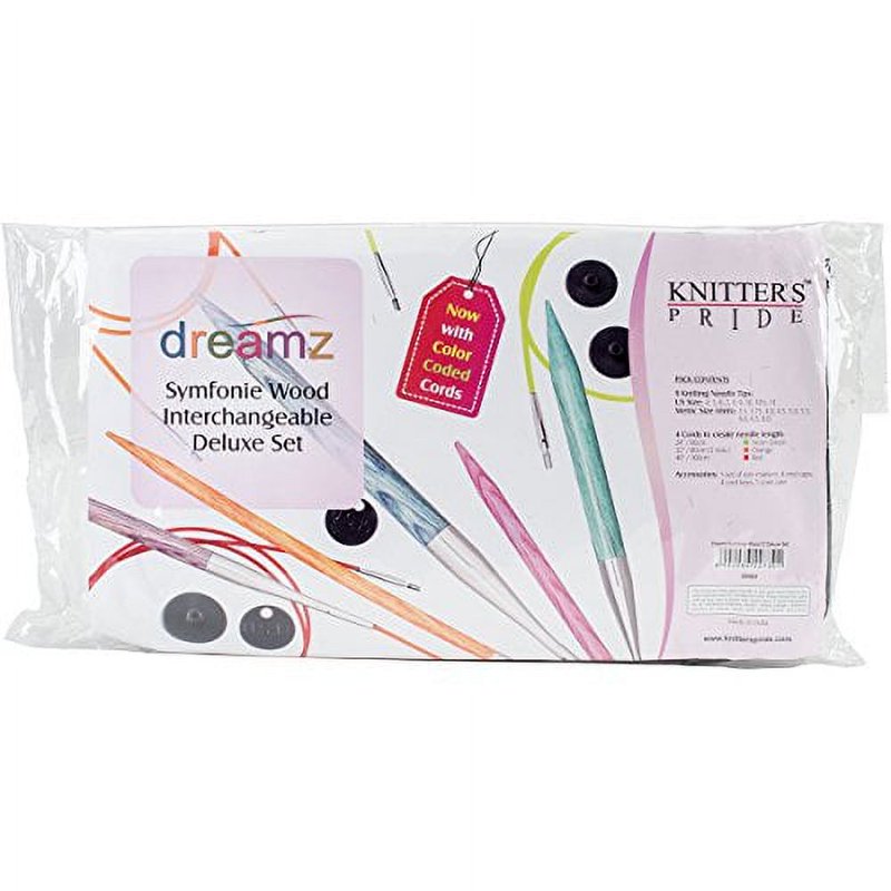 Fixed Circular Knitting Needles Set 47 Inch Size 10.5mm/6.5mm - Knitter's Pride Dreamz