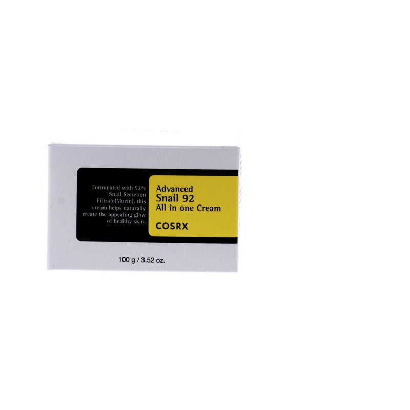 COSRX Advanced Snail 92 All-in-One Cream - Nourishing Moisturizer for Damaged Skin