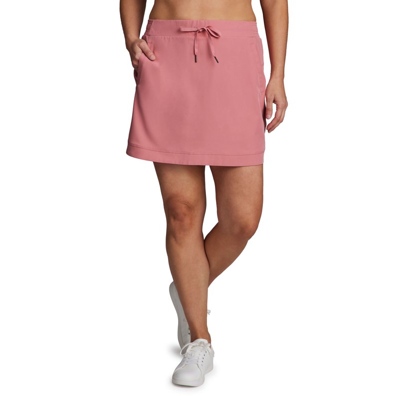Women's Plus Size Active Skort with Drawstring Waist and Built-In Shorts