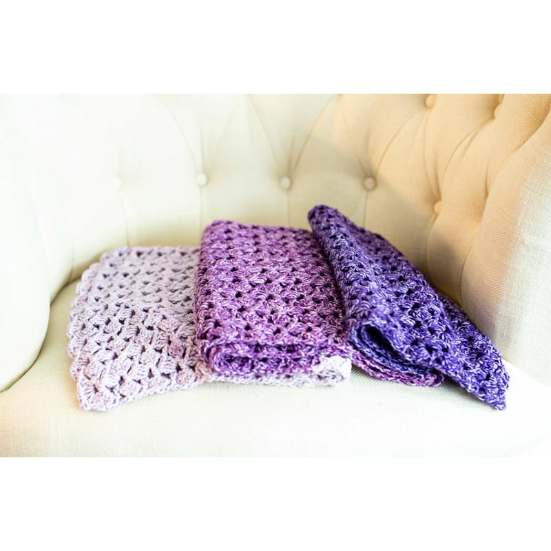 Mandala Ombre Yarn - Multi-Color Acrylic Cake Yarn for Knitting & Crocheting