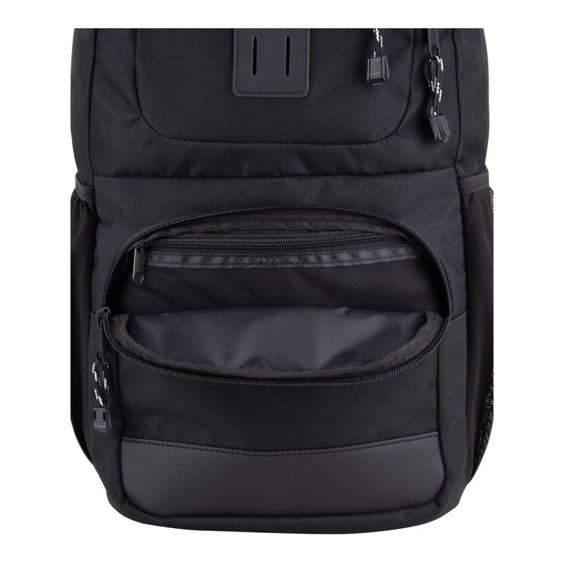 Unisex 19-Inch Core Backpack with Multiple Compartments and Hydration Pockets
