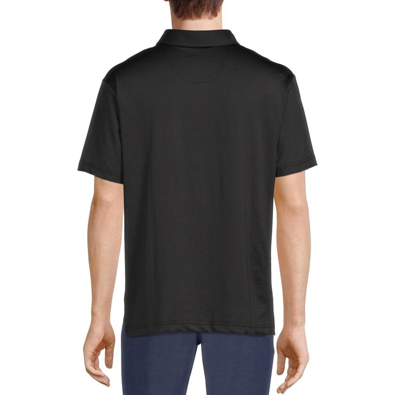 Ben Hogan Diagonal Stripe Golf Polo Shirt - Mens & Big & Tall S-5XL, Caviar
