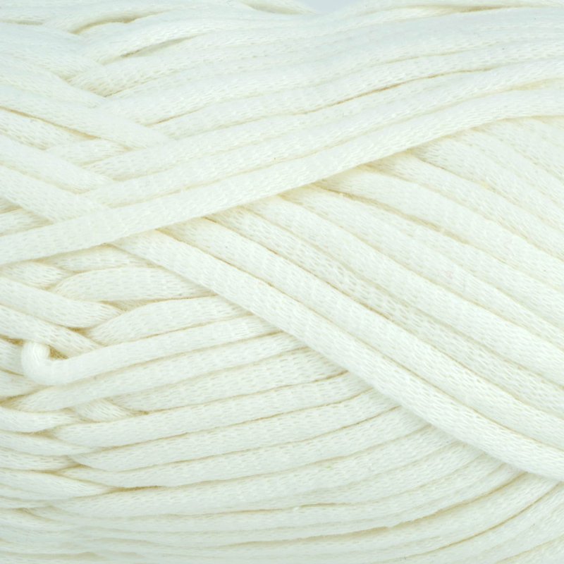 Medium Weight Tube Yarn for Knitting & Crochet - 8 Skeins, Cotton Nylon Blend