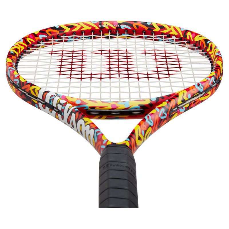 Wilson Clash 100 v2 Britto Hearts Tennis Racquet - 4 3/8 Grip