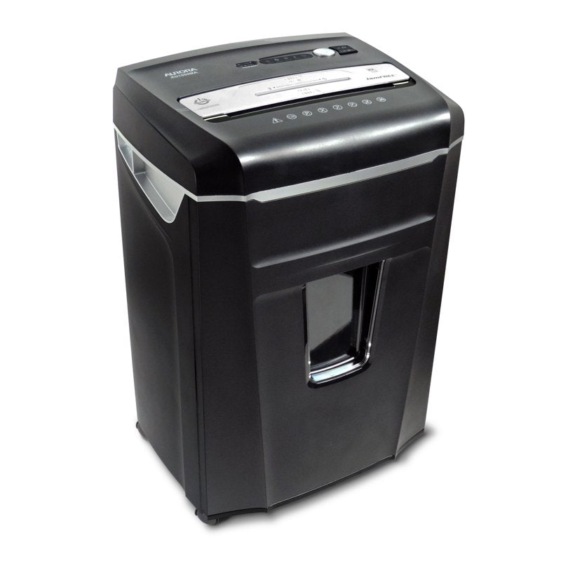 Aurora Micro-Cut Paper Credit Card & CD Shredder 10 Sheets Security Level P-4