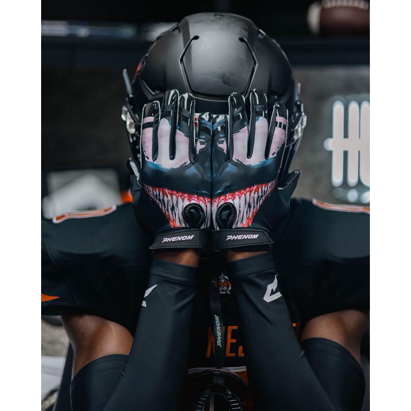 Youth Football Gloves Vapor-Stick Grip All-Position Non-Lineman