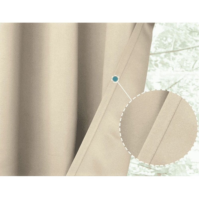 Home Window Valance Curtains 54x18 Inch Blackout Thermal Solid Fabric - Multiple Colors