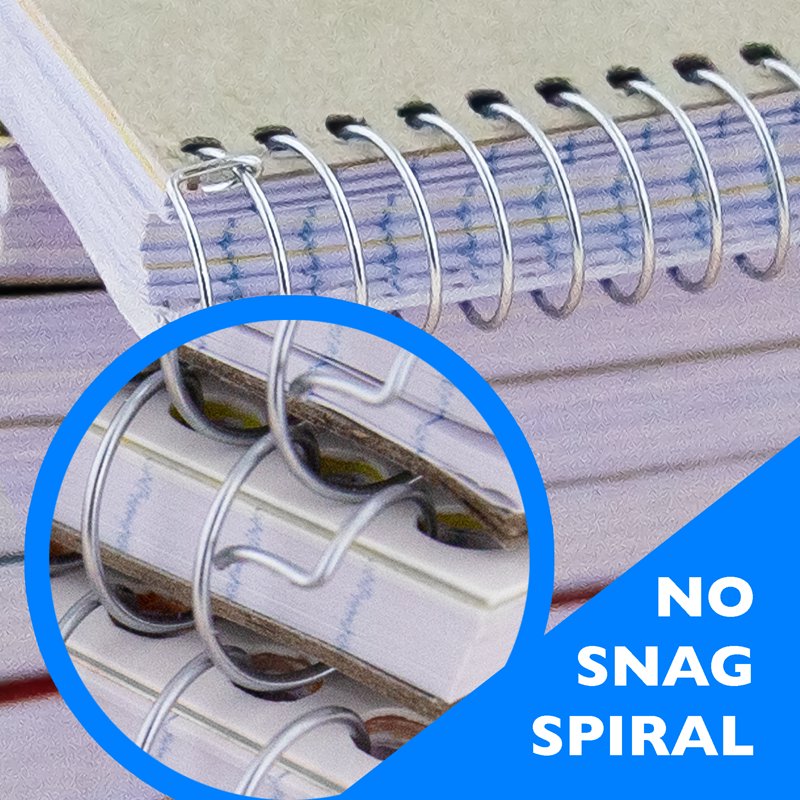Assorted Spiral Notebooks Set - Multiple Sizes, 120 Sheets per Notebook