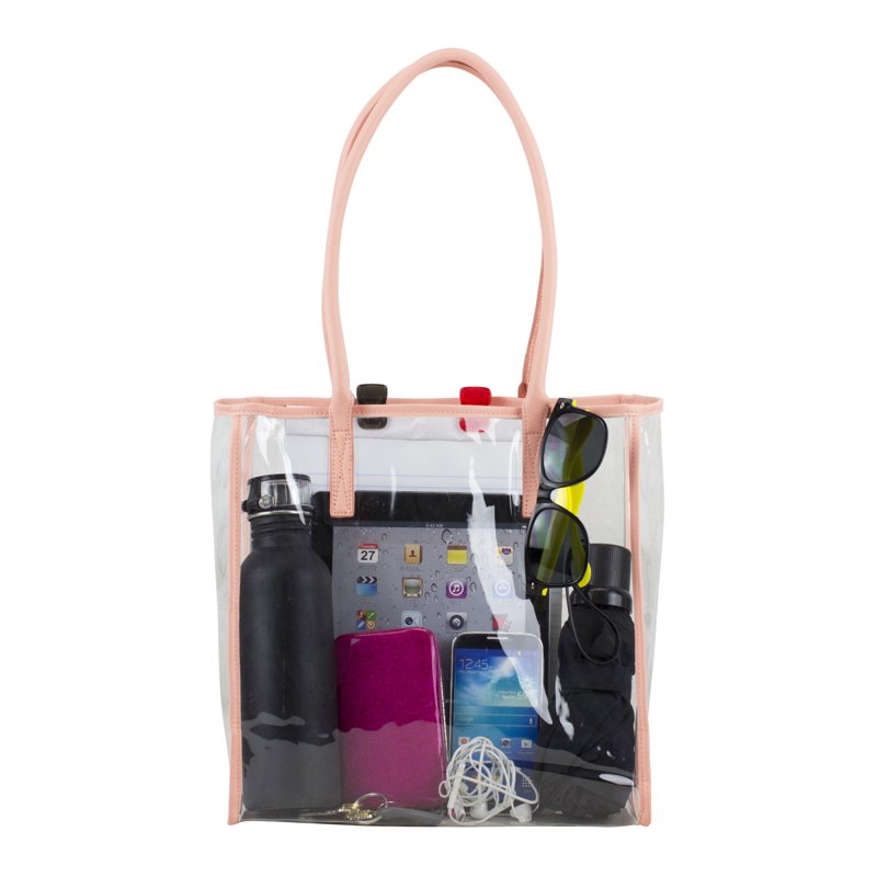 All-Purpose Clear Security Tote Bag for Stadium Events and Travel