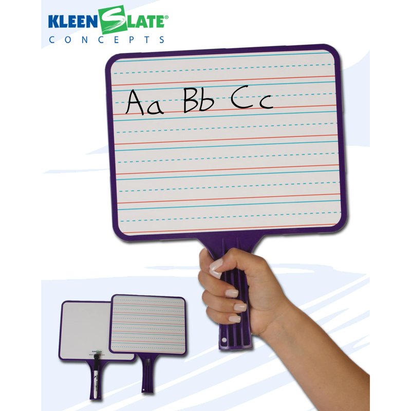 Rectangular Dry Erase Whiteboard Set with Markers - 32 Pack, 9.5 x 7.5 Inches